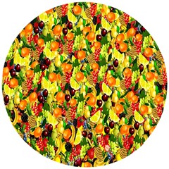 Colorful 65 Wooden Puzzle Round by ArtworkByPatrick