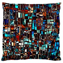 Colorful 66 Large Flano Cushion Case (one Side)