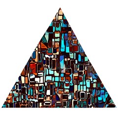 Colorful 66 Wooden Puzzle Triangle