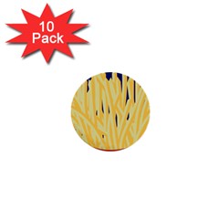 French Fries Potato Snacks Food 1  Mini Buttons (10 Pack)  by Simbadda