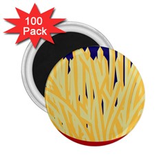 French Fries Potato Snacks Food 2 25  Magnets (100 Pack)  by Simbadda