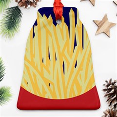 French Fries Potato Snacks Food Ornament (bell) by Simbadda