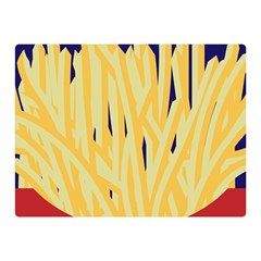 French Fries Potato Snacks Food Double Sided Flano Blanket (mini)  by Simbadda