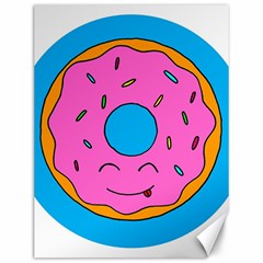 Donut Doughnut Dessert Clip Art Canvas 12  X 16 