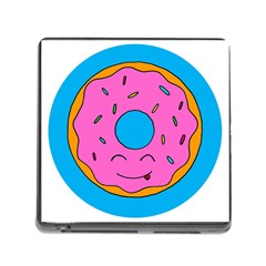 Donut Doughnut Dessert Clip Art Memory Card Reader (square 5 Slot) by Simbadda