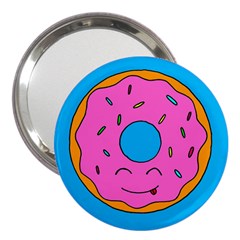 Donut Doughnut Dessert Clip Art 3  Handbag Mirrors by Simbadda