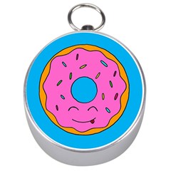 Donut Doughnut Dessert Clip Art Silver Compasses by Simbadda