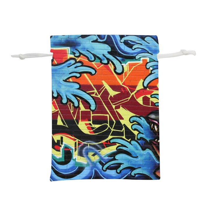 Graffiti Colourful Street Art Art Lightweight Drawstring Pouch (S)