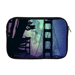 Bridge Construction Trees Apple Macbook Pro 17  Zipper Case by Simbadda