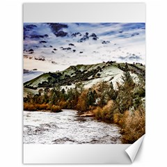 River Hills Evening California Canvas 36  X 48  by Simbadda