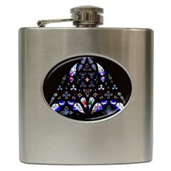 Arcelona Cathedral Spain Hip Flask (6 Oz) by Simbadda