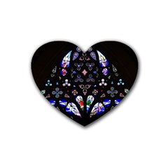 Arcelona Cathedral Spain Heart Coaster (4 Pack)  by Simbadda