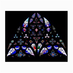 Arcelona Cathedral Spain Small Glasses Cloth (2 Sides) by Simbadda