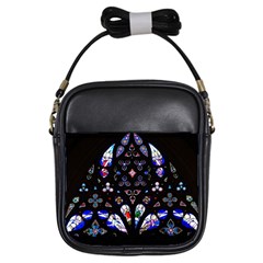 Arcelona Cathedral Spain Girls Sling Bag by Simbadda