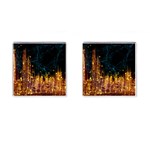 Architecture Buildings City Cufflinks (Square) Front(Pair)