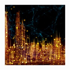 Architecture Buildings City Medium Glasses Cloth (2 Sides) by Simbadda