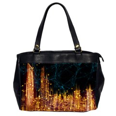 Architecture Buildings City Oversize Office Handbag (2 Sides) by Simbadda