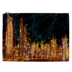 Architecture Buildings City Cosmetic Bag (xxl) by Simbadda