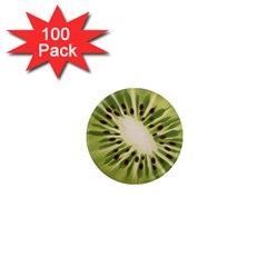 Kiwi Fruit Fresh Green Tasty Food 1  Mini Magnets (100 Pack)  by Simbadda