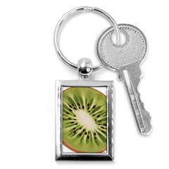 Kiwi Fruit Fresh Green Tasty Food Key Chain (rectangle) by Simbadda