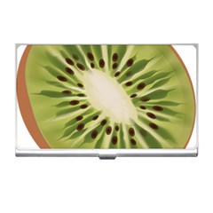 Kiwi Fruit Fresh Green Tasty Food Business Card Holder by Simbadda