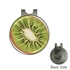 Kiwi Fruit Fresh Green Tasty Food Hat Clips With Golf Markers by Simbadda