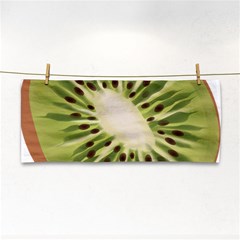 Kiwi Fruit Fresh Green Tasty Food Hand Towel by Simbadda