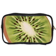 Kiwi Fruit Fresh Green Tasty Food Toiletries Bag (one Side) by Simbadda