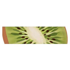 Kiwi Fruit Fresh Green Tasty Food Satin Scarf (oblong) by Simbadda