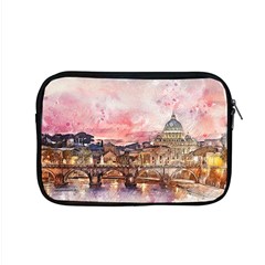 City Buildings Bridge Water River Apple Macbook Pro 15  Zipper Case by Simbadda