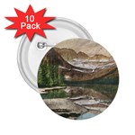 Glacier National Park Scenic View 2.25  Buttons (10 pack)  Front