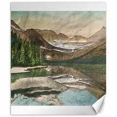 Glacier National Park Scenic View Canvas 20  X 24  by Simbadda