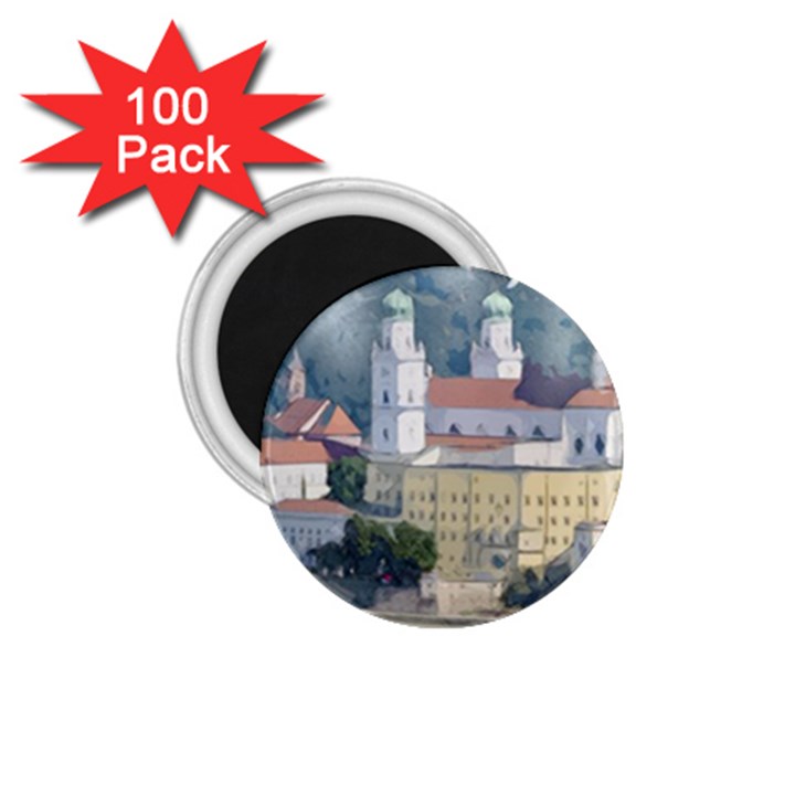 Architecture Old Sky Travel 1.75  Magnets (100 pack) 