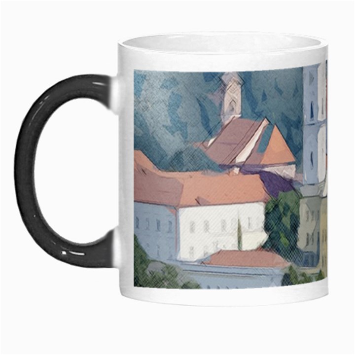 Architecture Old Sky Travel Morph Mugs