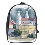 Architecture Old Sky Travel School Bag (Large) Front