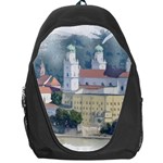 Architecture Old Sky Travel Backpack Bag Front