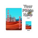 Castle Landscape Mountains Hills Playing Cards 54 Designs (Mini) Front - Joker2