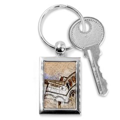 Building Architecture Columns Key Chain (rectangle) by Simbadda