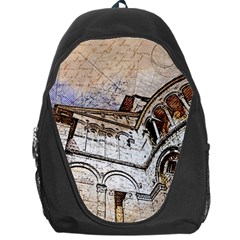 Building Architecture Columns Backpack Bag by Simbadda