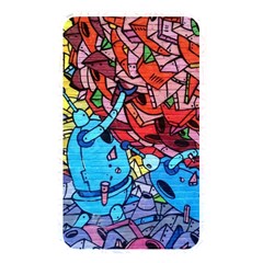 Graffiti Wall Mural Painting Arts Memory Card Reader (rectangular) by Simbadda