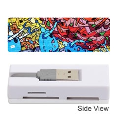 Graffiti Wall Mural Painting Arts Memory Card Reader (stick) by Simbadda