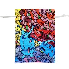 Graffiti Wall Mural Painting Arts  Lightweight Drawstring Pouch (xl)