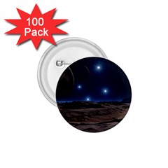 Lunar Landscape Star Brown Dwarf 1 75  Buttons (100 Pack)  by Simbadda