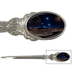 Lunar Landscape Star Brown Dwarf Letter Opener by Simbadda