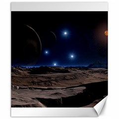 Lunar Landscape Star Brown Dwarf Canvas 20  X 24  by Simbadda