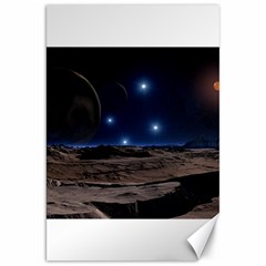 Lunar Landscape Star Brown Dwarf Canvas 20  X 30  by Simbadda