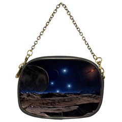 Lunar Landscape Star Brown Dwarf Chain Purse (two Sides) by Simbadda