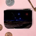 Lunar Landscape Star Brown Dwarf Mini Coin Purse Back