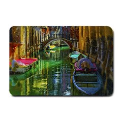 Venice City Italy Architecture Small Doormat  by Simbadda