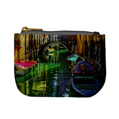 Venice City Italy Architecture Mini Coin Purse by Simbadda